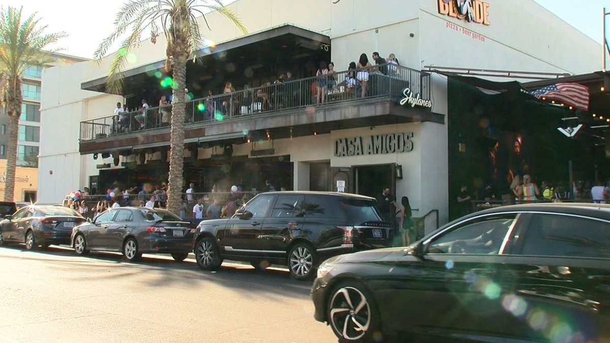 abc15's tweet photo. JUST IN: Scottsdale Mayor Jim Lane says images and videos showing busy bars and nightclubs in Old Town Scottsdale over the weekend were "...disturbing, and quite frankly show a real lack of common sense and civic responsibility." STORY: https://t.co/bj912vUKoQ #abc15 https://t.co/3A32b62NQf