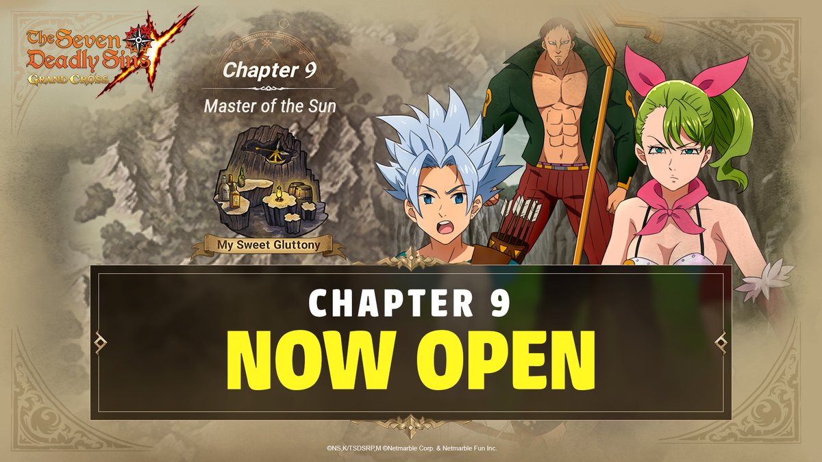 The Seven Deadly Sins: Grand Cross tweet media