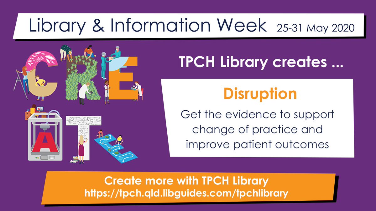 tpchlibrary's tweet image. #CreateDisruption #LIW2020