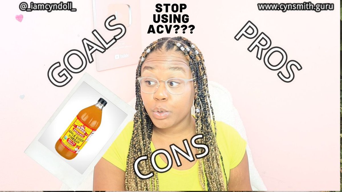 iamcyndoll's tweet photo. Stop using ACV RINSES FOR NATURAL HAIR? The truth about Apple Cider Vine... https://t.co/MZyvldZG6P via @YouTube https://t.co/YGoEORNTHH