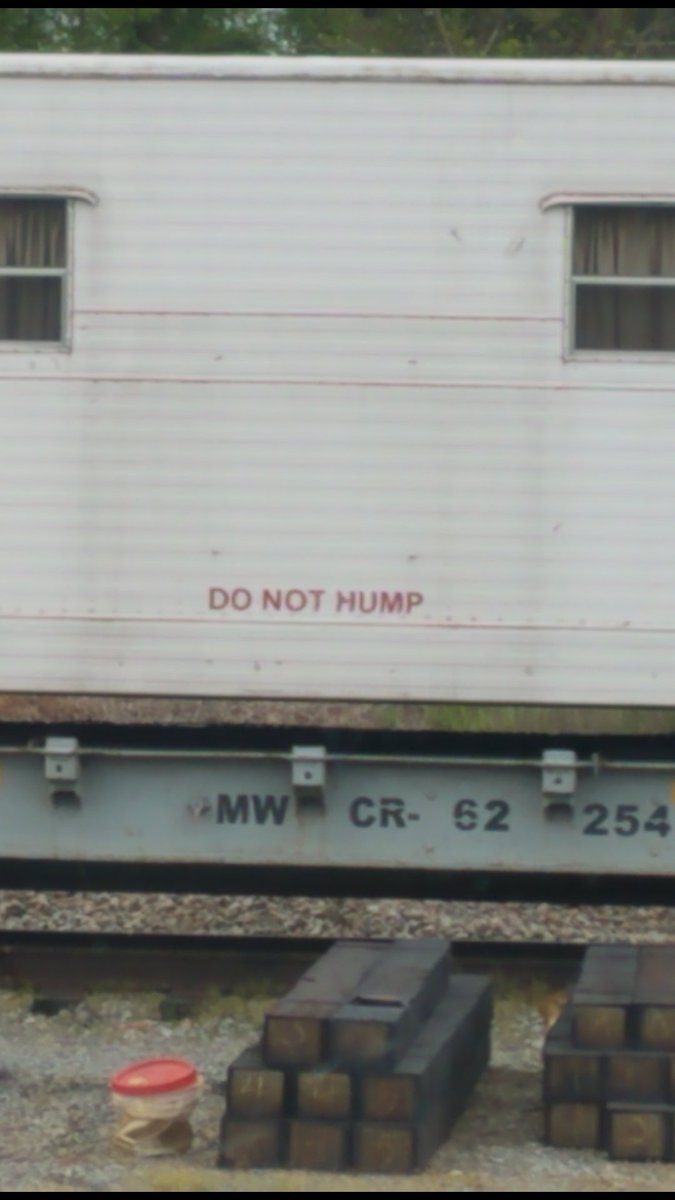 I know there are some serious rail fans out there but, control yourselves.