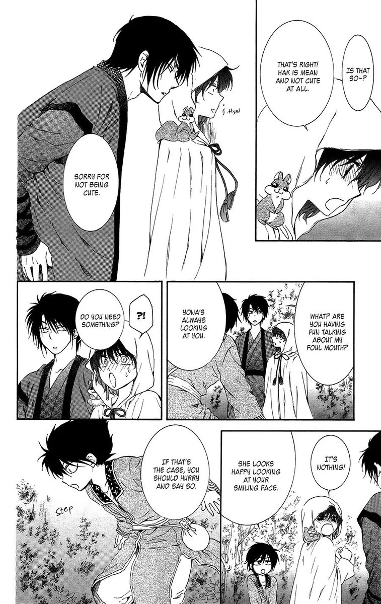 ch 95yona really finally noticing hak and really starting to realize her own feelings....O//w//O