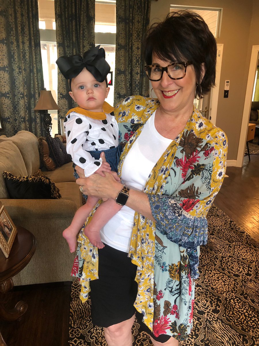 Landry Kate was very excited with the retirement visit today! She is ready for GiGi to be around a little more to play!