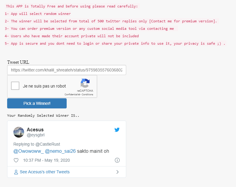 CastleRust's tweet photo. For the one wondering the site is 
https://t.co/6sSFsLOLbp https://t.co/R4y4P7cktu