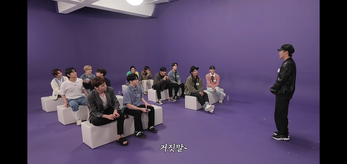 When Seungkwan was saying his closing ment as Wonwoo, one of the members sang, "Lies ~ " That was in reference to Wonwoo's solo Ideal Cut song <LIES>. #SEVENTEEN  @pledis_17