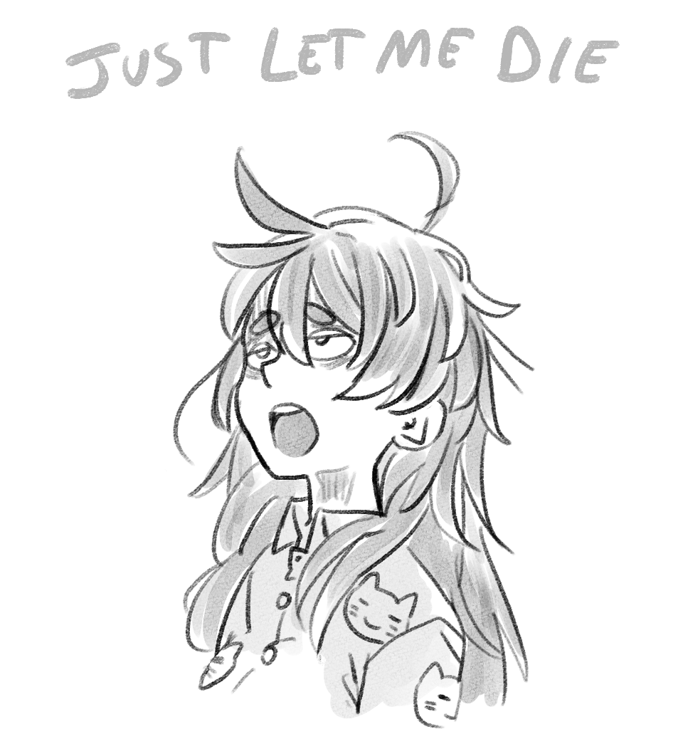 Quarantine ennui gf.Haircut: gone.Fashion: HA!Hanging out with friends: memories from another age.Bank account: just don't look.Will to live: please.But. BUT.She's still doing her part.She's doing her best to STAY HOME.