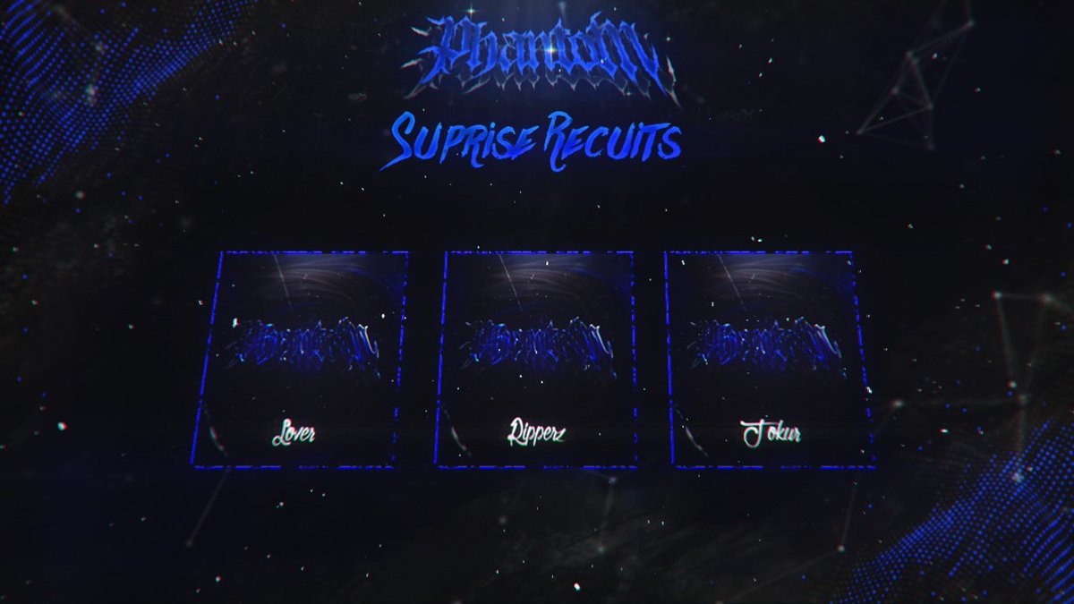 mobphantum's tweet photo. Phantom Mob Surprise Recruits !
-
Follow us on Instagram @mobphantom . https://t.co/6CjeO3zofT