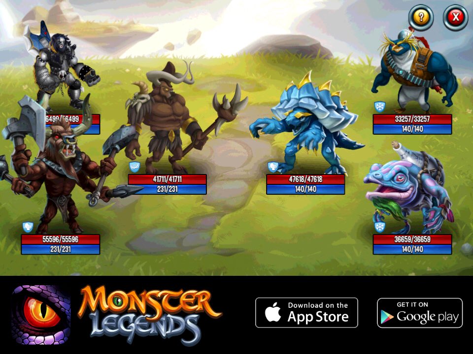 MaxMinotaur's tweet photo. I'm performing a counterattack at Monster Legends! Join the game now too!
https://t.co/t41qVd0lgK https://t.co/fna65oFgGI