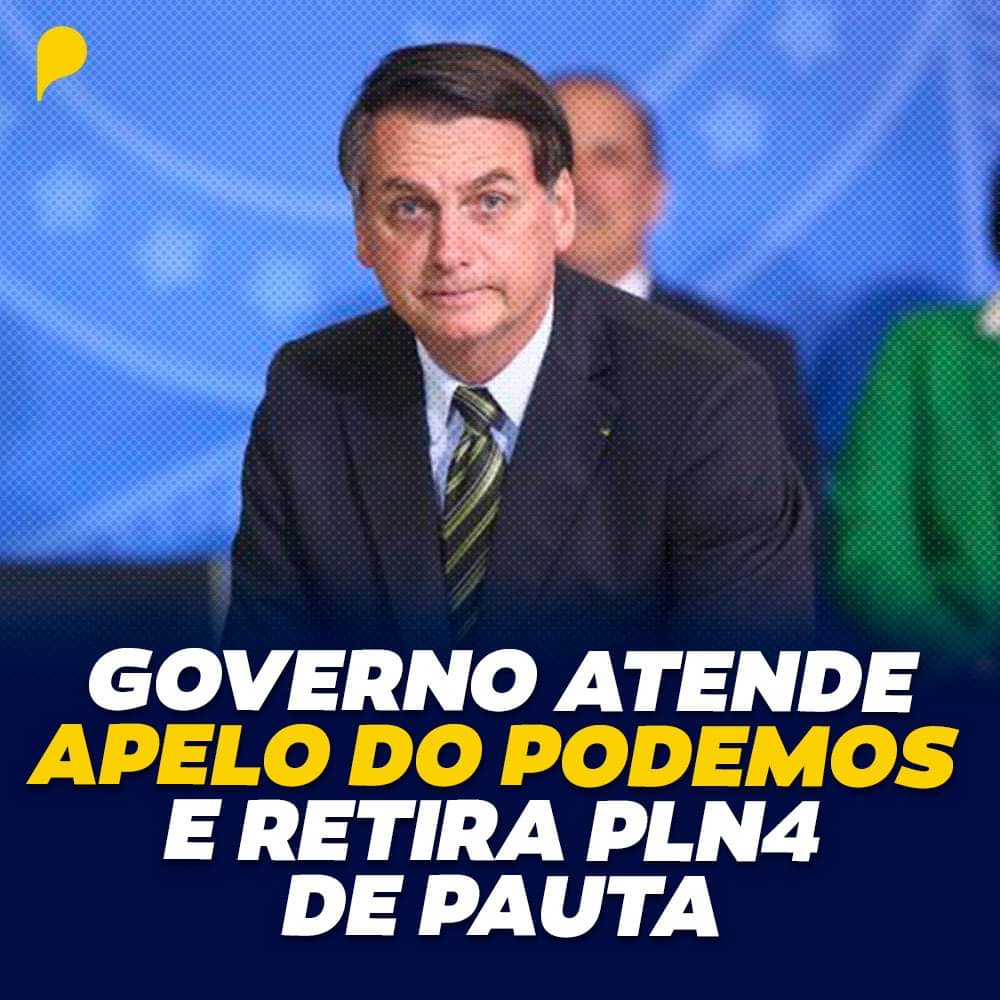 podemos_20's tweet photo. TCHAU, #PLN4

Proposta que  destinava cerca de R$ 20 bilhões para uso exclusivo de apenas um deputado foi retirada de pauta. 

https://t.co/Mbnc8sk111 https://t.co/bRosDqpIKP