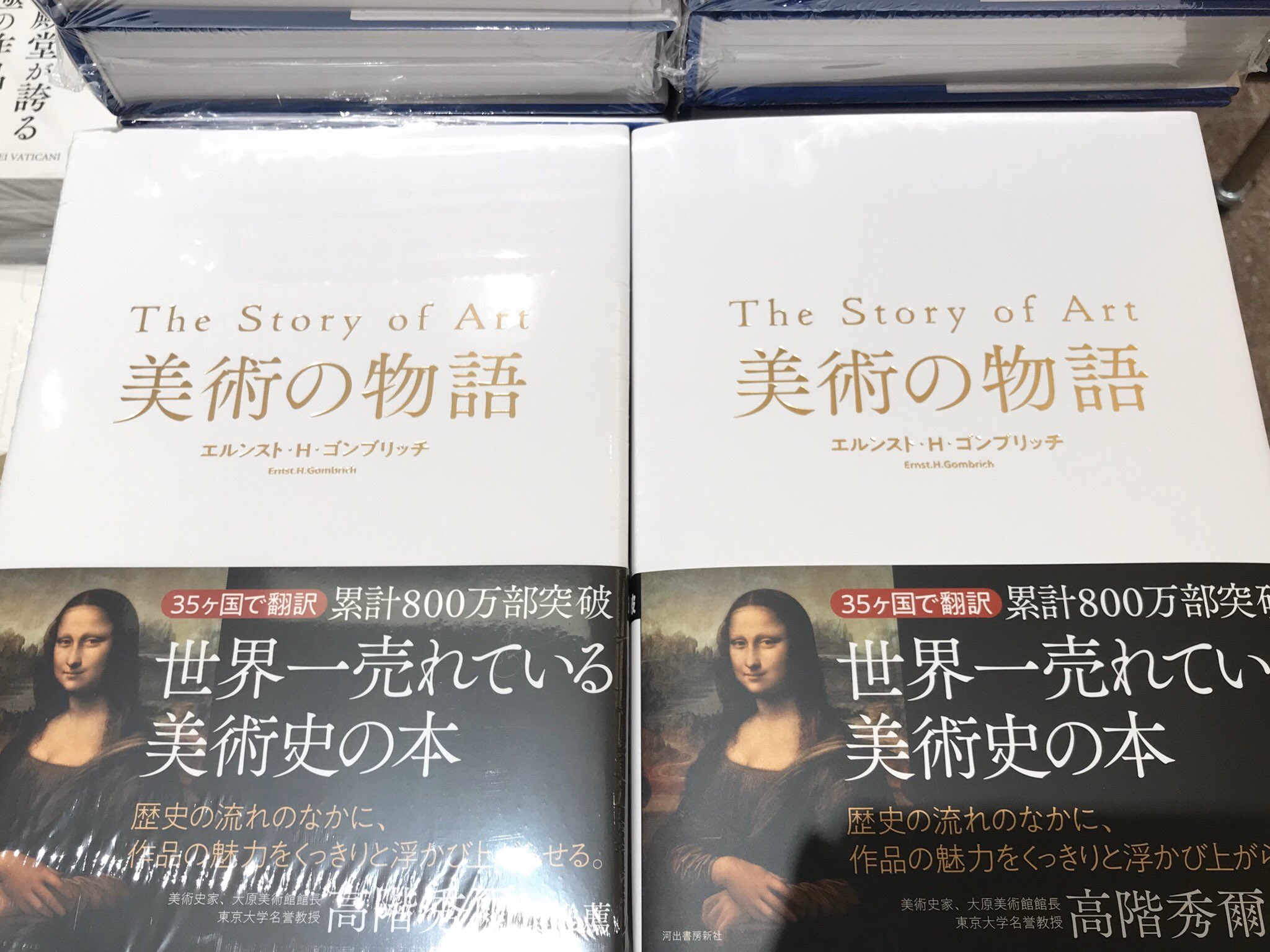 丸善丸の内本店 On Twitter 3f芸術書 長らく品切れしておりました 美術の物語 河出書房新社 の重版がドドンと届きました 累計800万部の大ベストセラー 世界一売れている美術の本 のコピーは伊達ではありません これからの美術のお供に 学び直しにも
