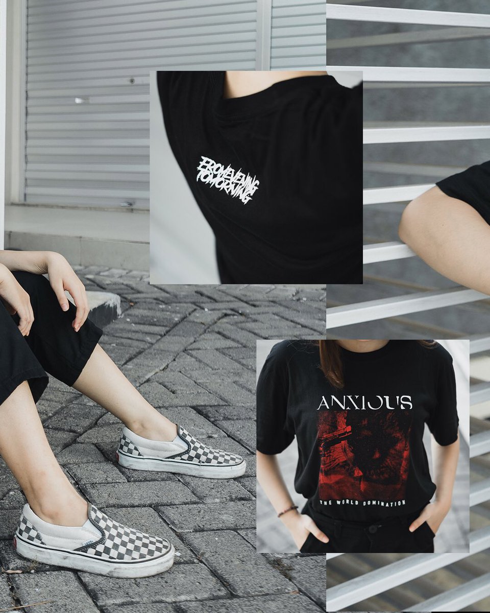 𝐀𝐍𝐗𝐈𝐎𝐔𝐒 𝐌𝐄𝐑𝐂𝐇
𝐍𝐎𝐖 𝐀𝐕𝐀𝐈𝐋𝐀𝐁𝐋𝐄

Price IDR : 120.000,- (exclude shipping)
Material : Cotton Combed 30s
Screen Printing : Plastisol Ink
Size : Local

Contact us on whatsapp (link on bio)
Grab it fast!