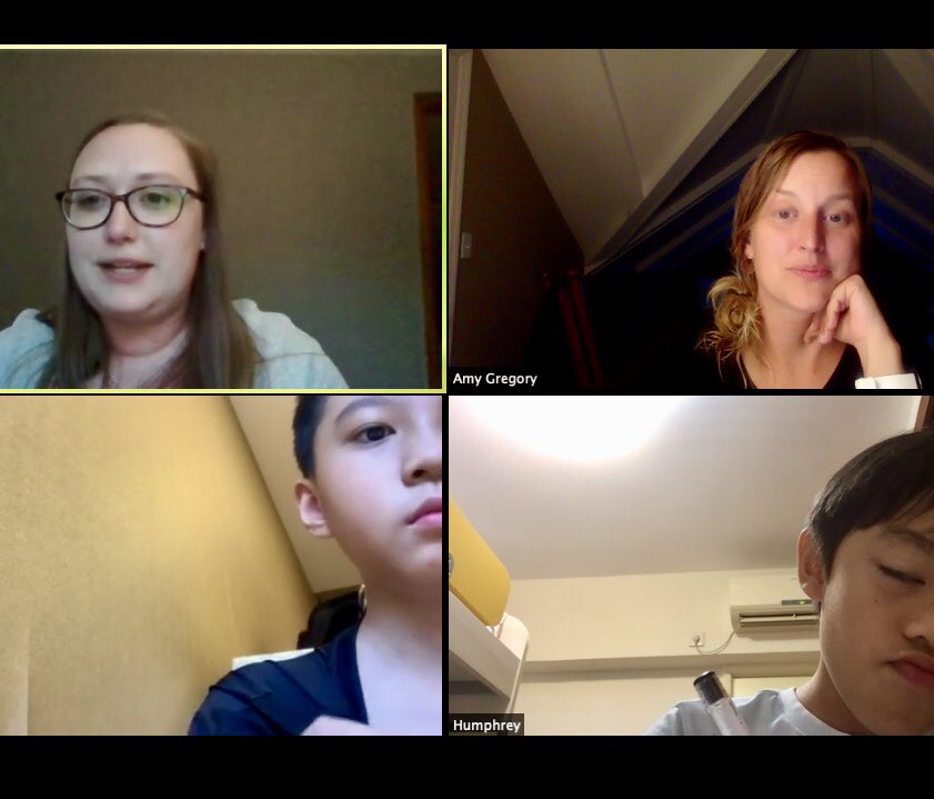 This screenshot does not capture the magic of my Grade 5 mentees getting to <a href="/skypeascientist/">skypeascientist</a> about their research questions. <a href="/dpkloster/">Danielle Kloster</a> did a phenomenal job of breaking down complex topics into manageable parts. They now want to be scientists.   #pypx2020 #ibpyp #aisgz