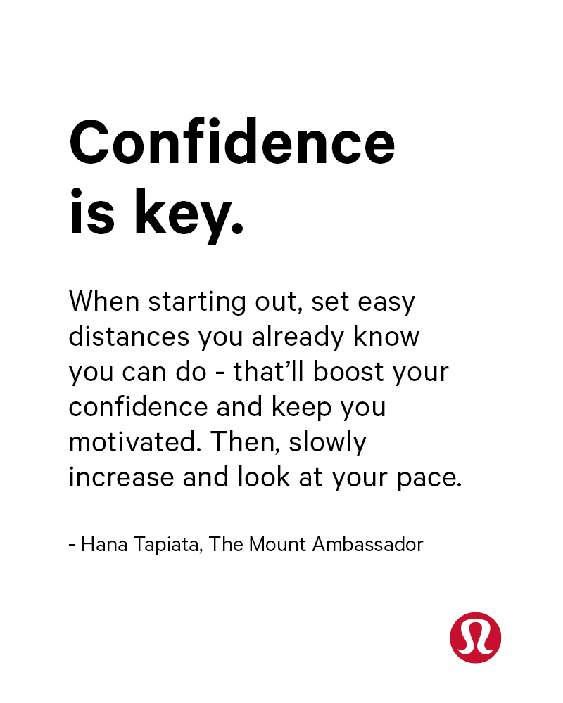 CONFIDENCE IS KEY.
Running tip #3 from local ambassador, Hana Tapiata.
Sign up to our 5K @strava challenge to celebrate Global Running Day on June 3 - bit.ly/2zsGaZW
