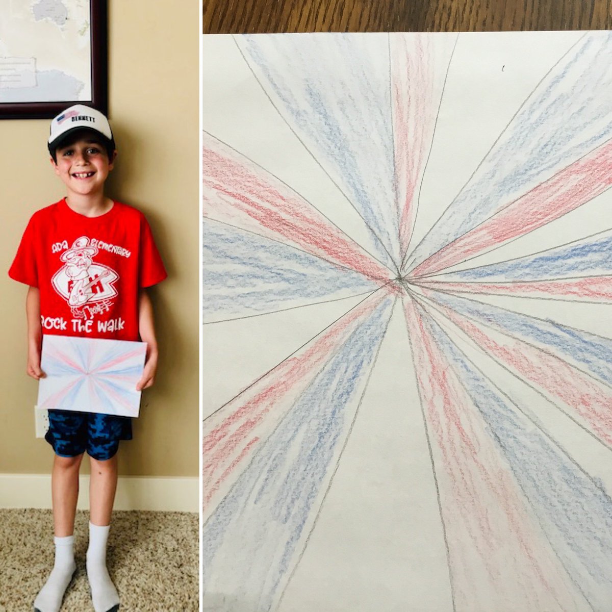 AdaFHPS's tweet image. This week’s challenge is all about red, white, &amp;amp; blue!  🇺🇸❤️🤍💙 #RememberandHonor