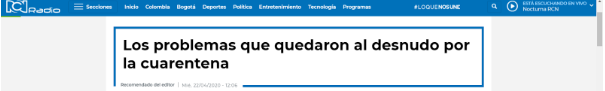 Zharick__27's tweet photo. Una socióloga de la @UNALOficial, en @rcnradio destaca la dificultad de garantizar la vida, la salud y la alimentación en #cuarentena: “es muy improbable de cumplir toda vez que Colombia es, según datos de la @cepal_onu 2018, el país de mayores desigualdades en América Latina”. https://t.co/acUqFeFaju