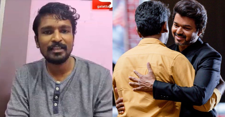 ThalapathyCine1's tweet photo. #MasterUpdate #RathnaKumar in his excl live with @galattadotcom 

"#Master interval block will be a blast. There is a dialogue in the interval portion - it will be a feast for fans. Theatre kizhiya podhu andha dialogue ku" 

Looks like #MasterInterval scene is going to be a treat https://t.co/xlFoC9CYK9