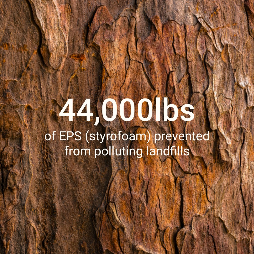 nikufarms's tweet photo. Most recently, NIKU Farms has prevented over 44,000lbs of EPS (expanded polystyrene, like styrofoam) from polluting landfills by using biodegradable, compostable, and water-soluble Green Cell Foam packaging! 🌿 #sustainablepackaging https://t.co/fluDXnAFU4