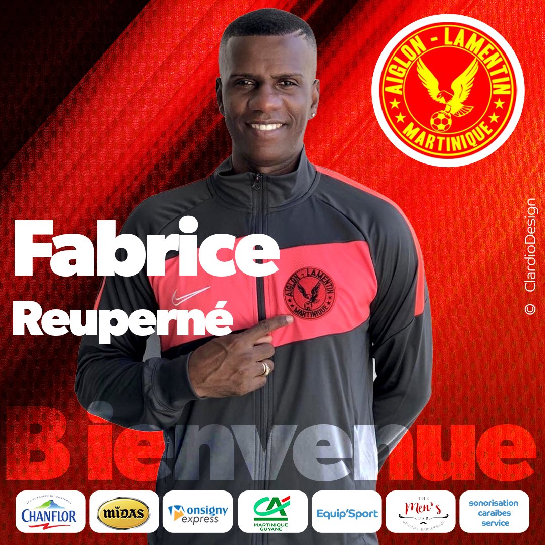 Fabrice Reuperné s’engage avec l’aiglon du Lamentin