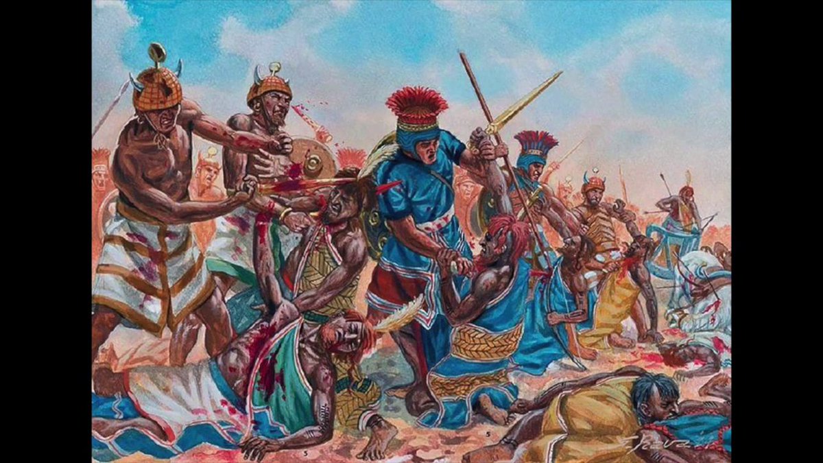 (6b) Titus/PAios recruited their armies with lashes and drugged them before launching them into battle. When they won they killed all the men, castrated all the children and raped all the women.