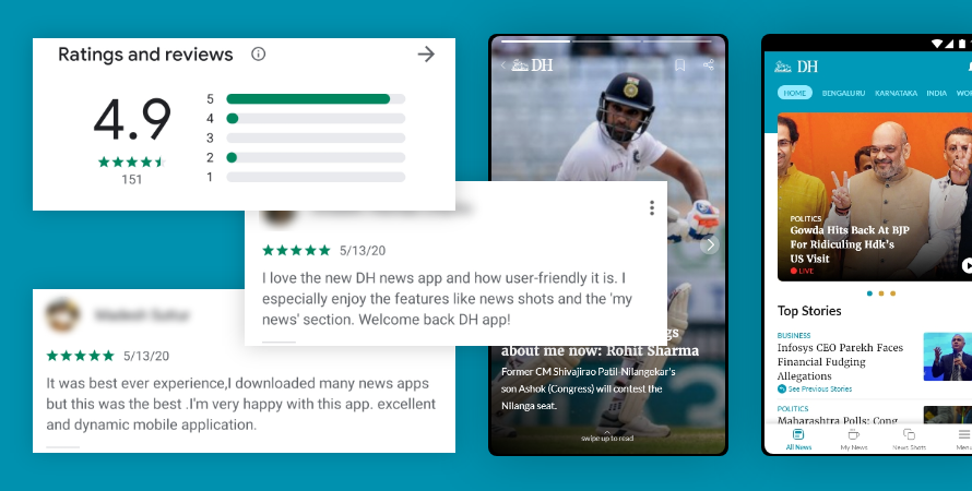 thinkdotdesign's tweet photo. We are stoked to announce the launch of Deccan Herald apps across iOS and Android stores. Check out the reviews, try the apps and let us know your thoughts. Here are our thoughts and insights for the News industry: https://t.co/5cwxqYFh60
#newsapp #deccanherald #dhapp #digital https://t.co/RRwEx58tNO