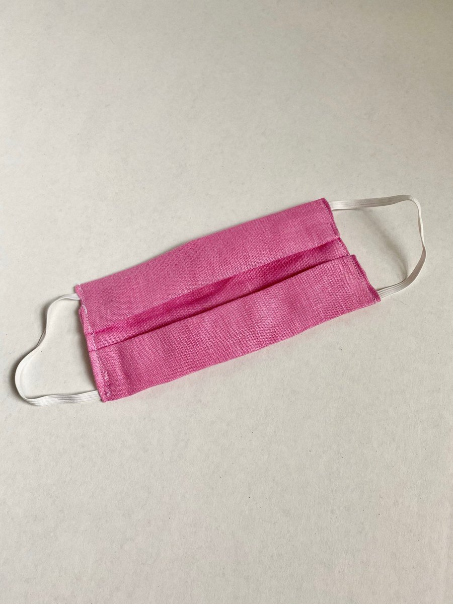 saintpheebs's tweet image. Excited to share the latest: Adult Linen Face Mask | Pink Face Mask | 100% Linen | Women's Face Mask | Elastic | Washable | Reusable | Breathable etsy.me/2XvqpJX #red #pink #filterfacemask #facemask #facemaskwithties #womensfacemask #pinkfacemask
