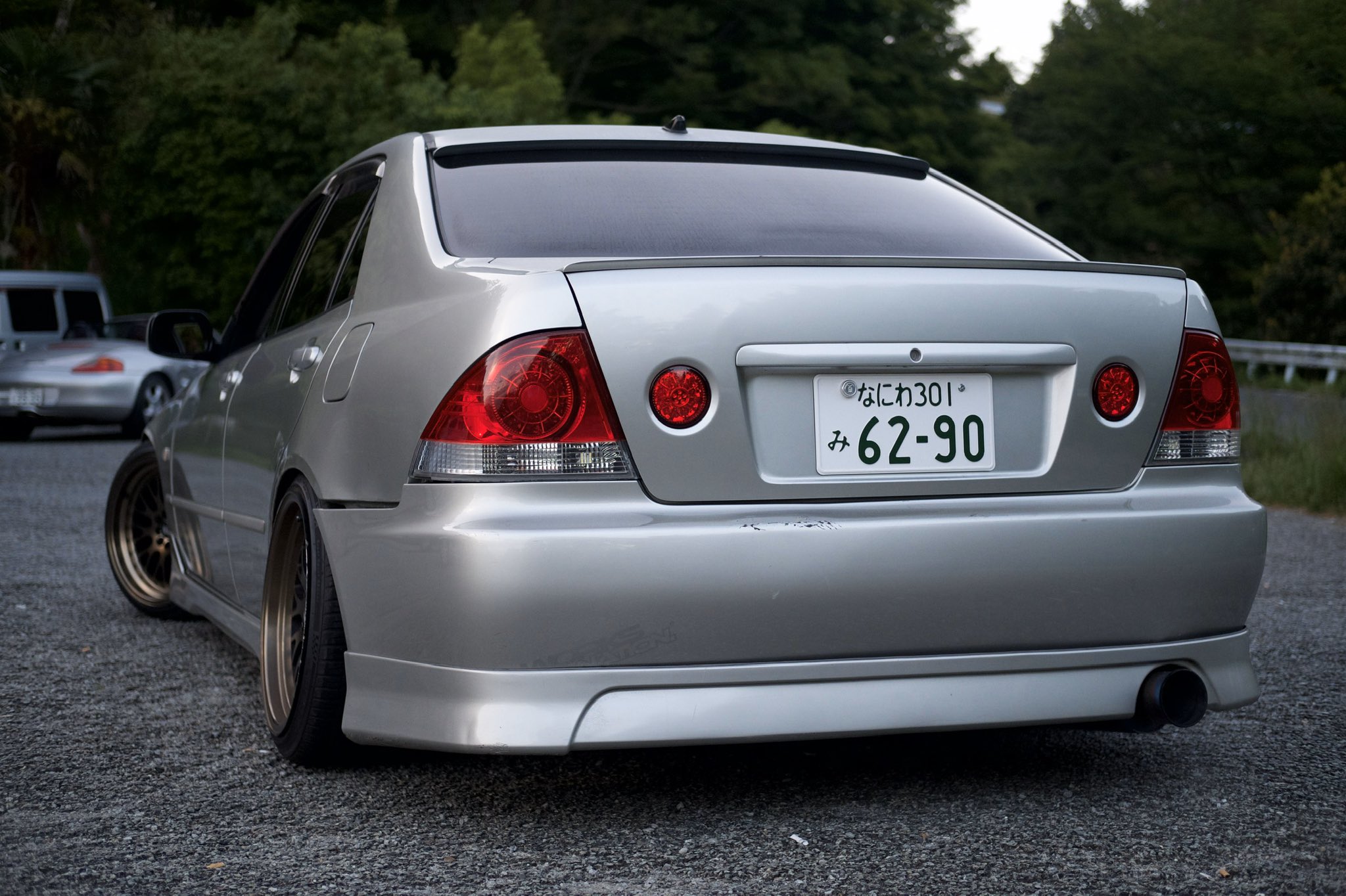 アルテッツァ 純正OP リアスポイラー