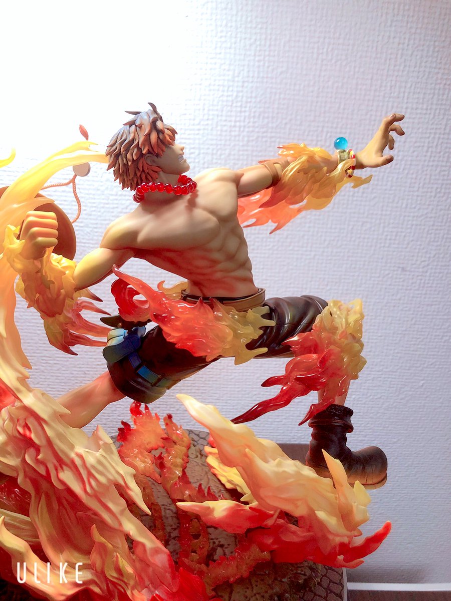 ガチャマニア ワンピースフィギュア ワンピースフィギュア紹介 Pop Neo Maximum ポートガス D エース 15th Limited Ver 昨年11月に販売された待望のmaximumエース Popでno 1の躍動感 彩色が魅力的 火拳を放つ瞬間を完全再現 グラデーションが