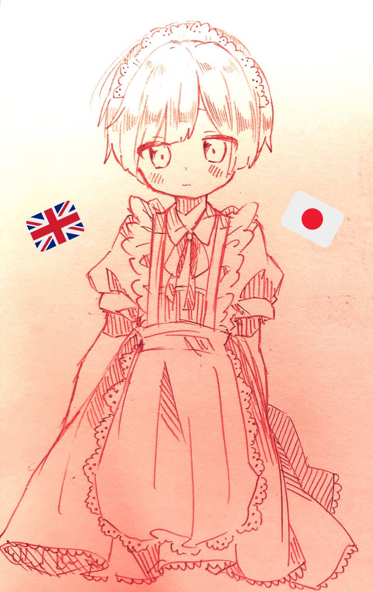 himawari_429's tweet photo. 🇬🇧さんちのメイドさん https://t.co/XdoA04Bc3l