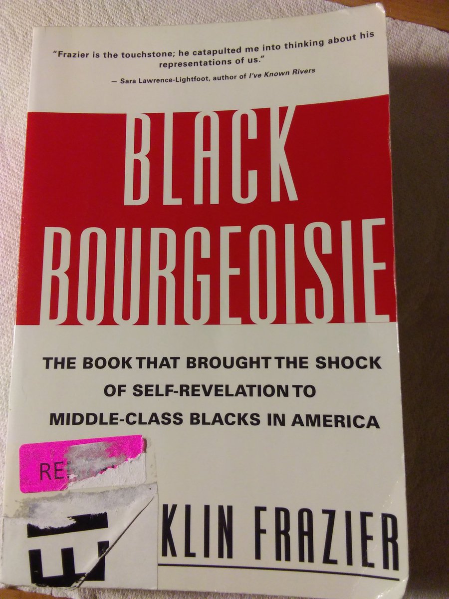 The pictures are from this book -- "Black Bourgeoisie." Just finished it. Great book. Written in 1957 but still relevant.