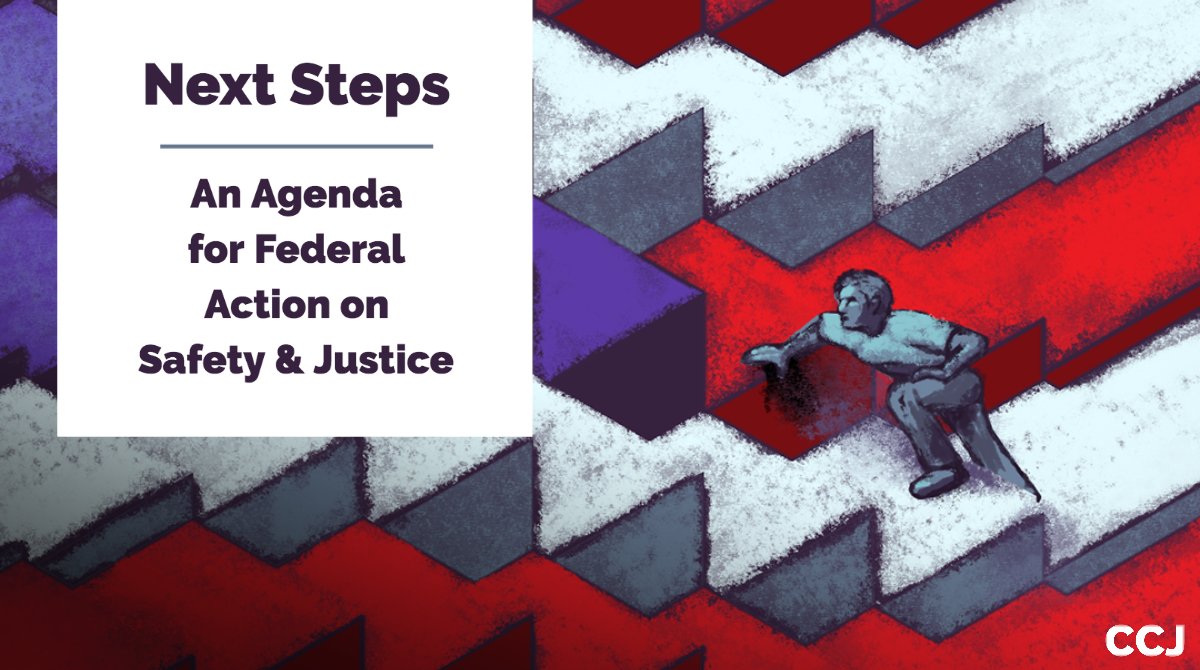 CouncilonCJ's tweet photo. What next for federal #cjreform? Glad you asked. Today @CouncilonCj released its Task Force on Federal Priorities report outlining a policy roadmap for 2020 and beyond. Read the report here: https://t.co/gsxjpNMRt7 https://t.co/JKUjDzsIAA