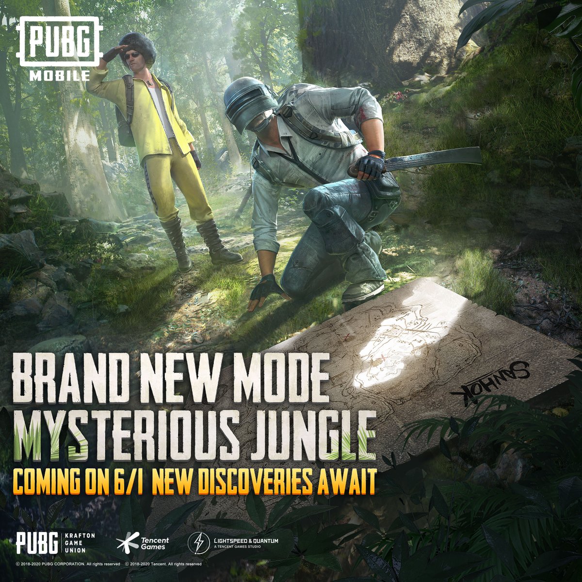 Pubg Mobile Adventure Awaits Make Sure You Re Prepared To Enter The Mysterious Jungle On 6 1 T Co Bx8fzowap8