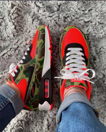 SOLEDIGEST's tweet photo. Nike Air Max 90  DUCK . 🦆 . CAMO 

Tags:  #sneakers #sneakehead #kotd #releases #colorway #camo #kicks #ootd https://t.co/LovUUCsY5l