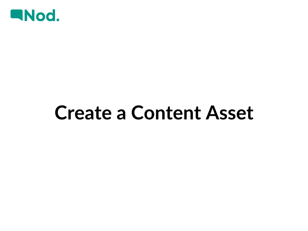 Content Assets are the building blocks of every document + document template in the Nod document automation + compliance platform. We show you how to create, edit + format your content.
#financialplanning #regtech #financialadvice #documentmanagement
buff.ly/2LZOxil