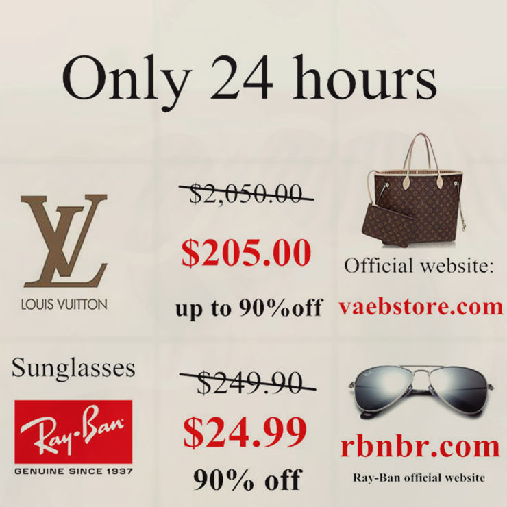 B00MSHOT's tweet photo. LV bag and ray ban sunglasses are on sale today 
@GabeMrBitches @GenuineGrinderz @xKing_Nathan @ubt691 @Bob65314954 @Ciazzaa @Indieboost_io @Obey_Sloths @PeakDerwin @ChevyStr8Savage https://t.co/tXhaY281RH