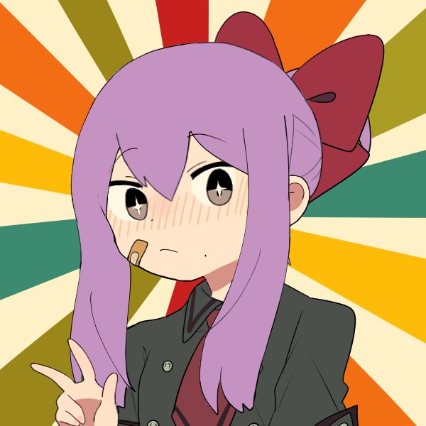 really cute and i can definitely tell it's shinoa, plus i could do the bow, but the hair is too bright. 8/10