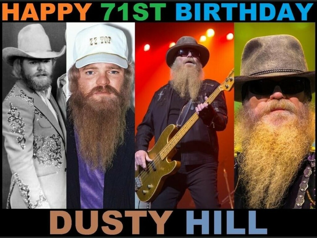 Happy Birthday, Dusty Hill       