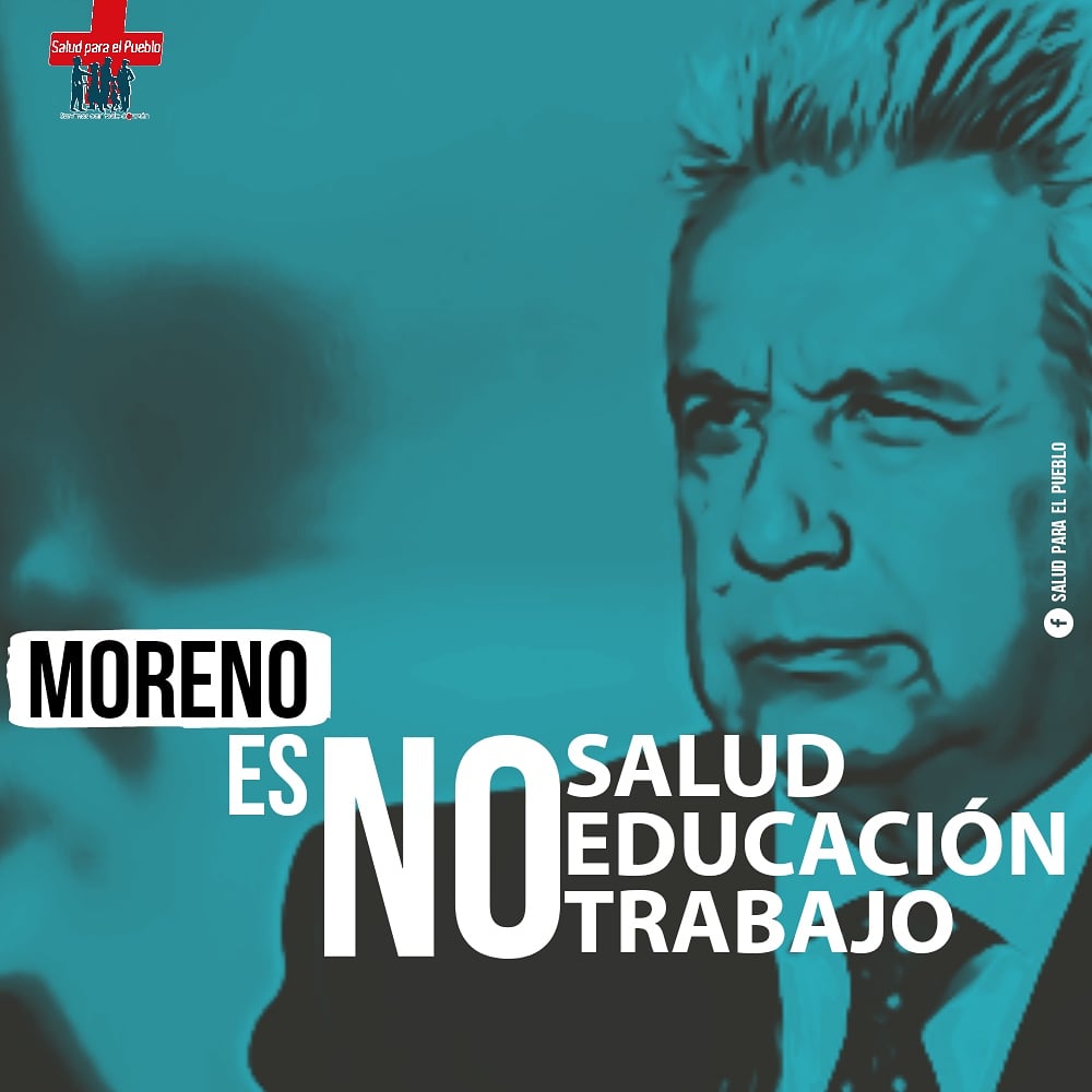 SPP_oficial's tweet photo. #LeninMoreno es el enemigo principal de la salud, la educación y el trabajo. Ante está situación todos estamos involucrados, queramos o no, hoy nuestros derechos se ven vulnerados por el Estado y su gobierno de turno.

¡La rebelión se justifica!
#FueraLeninFuera https://t.co/hXaNYJBogM