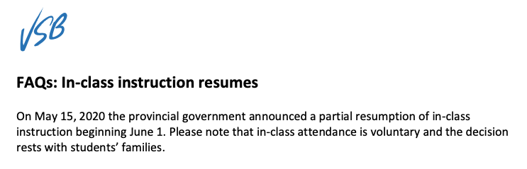 Vancouver School Board tweet media