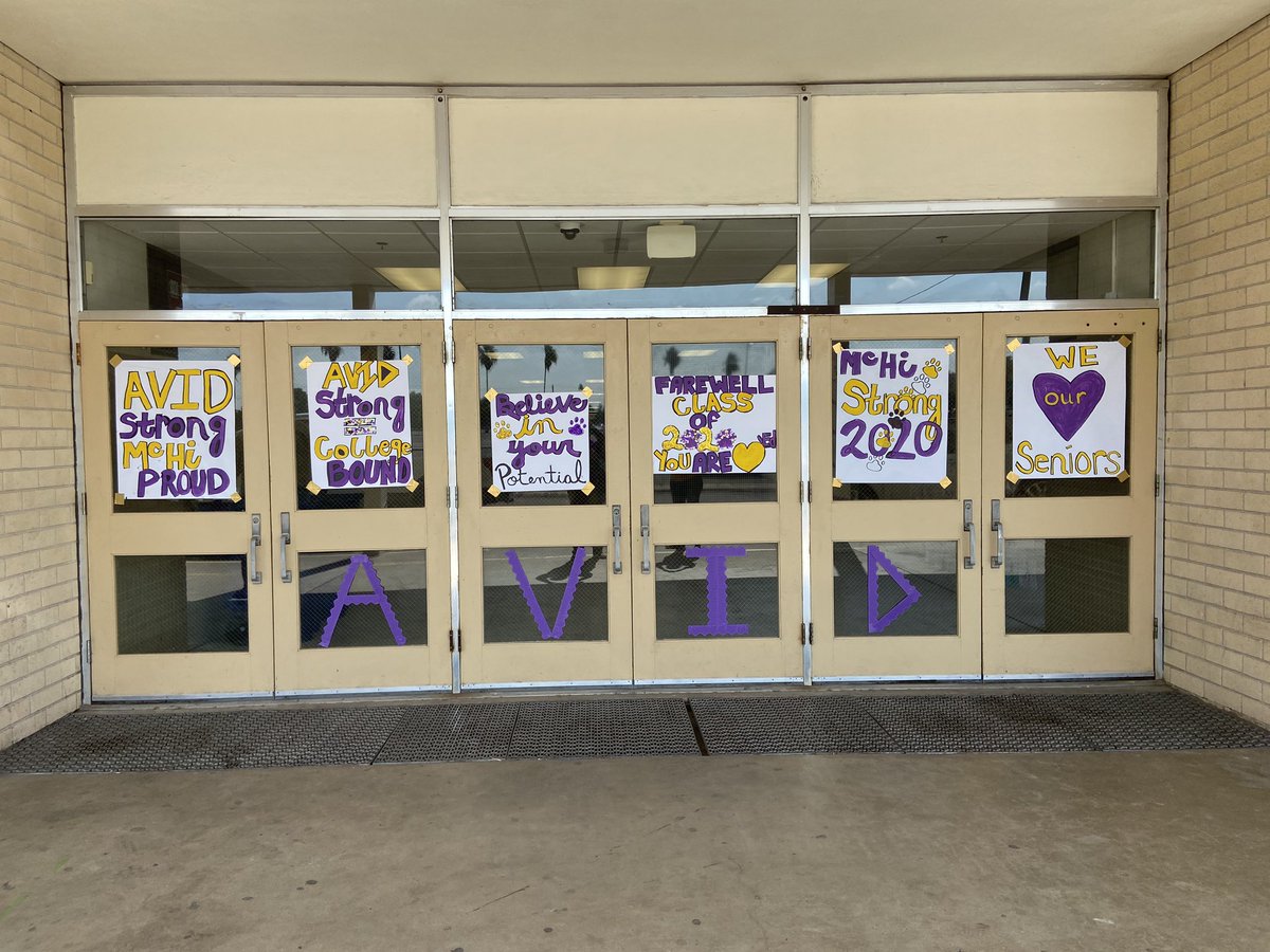 McHiAVID's tweet photo. Congrats class of 2020! Your AVID family loves you and is so proud of you! https://t.co/xwAPsLn3g3