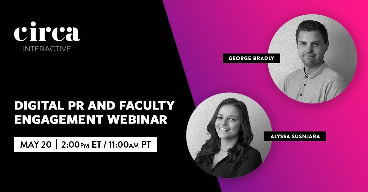 ArcherEducation's tweet photo. Have you registered for our #free #webinar yet? Join us tomorrow to learn how leveraging #faculty in your #university's digital #PR efforts can boost brand awareness and lead to more high-quality enrollments. #highered #digitalmarketing #digitalPR https://t.co/wVnMMwRTxr https://t.co/9jv8116UFn