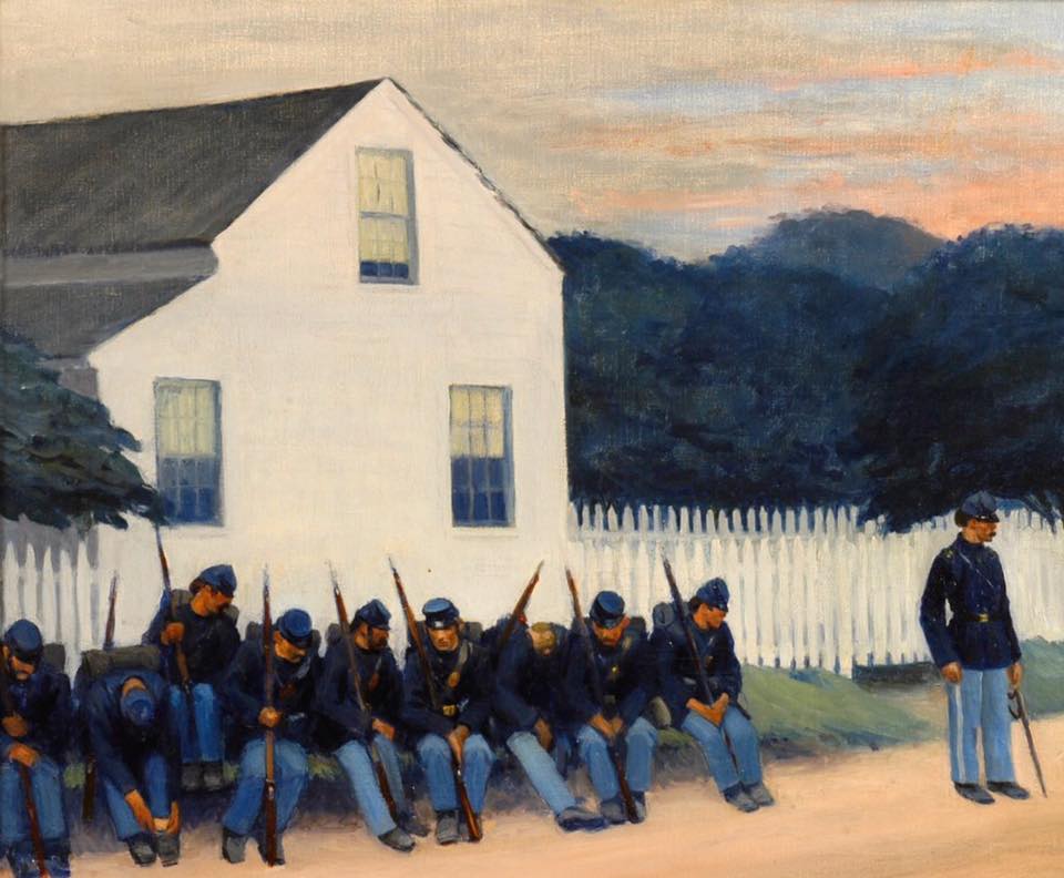 Edward Hopper, Dawn Before Gettysburg, 1934