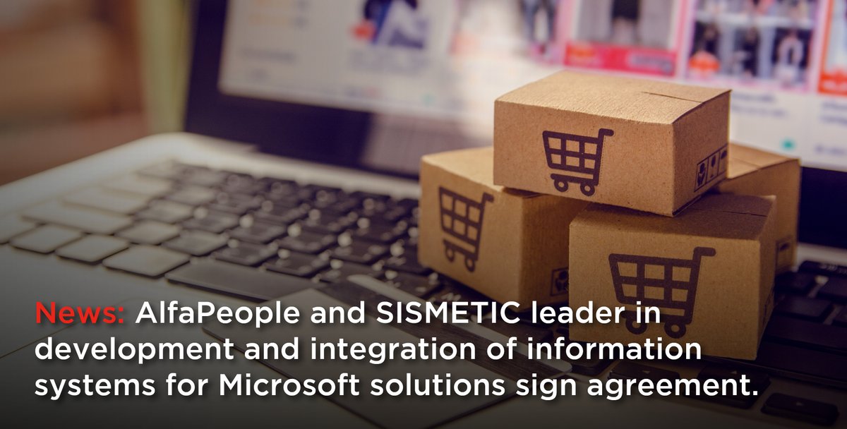 alfapeople's tweet photo. Alliance between AlfaPeople Ecuador and SISMETIC, deliver a timely and successful combination of electronic commerce integrated with Microsoft Dynamics 365 Finance and Operations. ¡More information here!
https://t.co/FAvooh3ZGf

#MicrosoftDynamics365 #ElectronicCommerce #Software https://t.co/FgMwbu8zw1