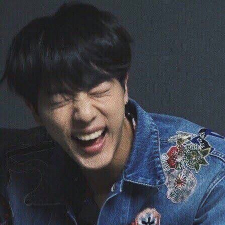 a thread of kim seokjin smiling but his smile gets bigger as you keep scrolling 