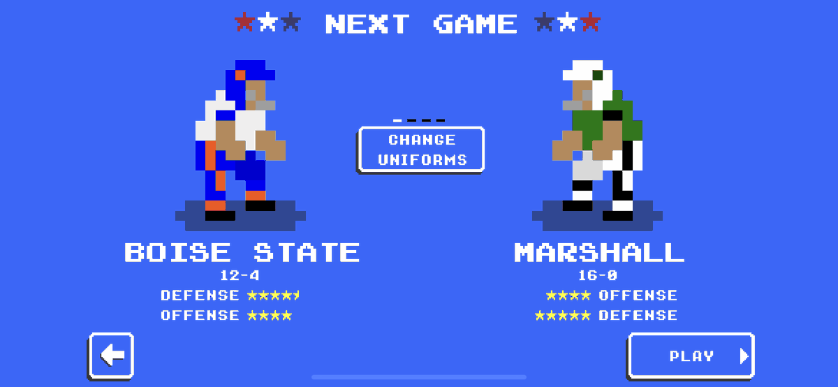 Marshall Retro Bowl tweet media