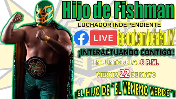 LuchaFan_'s tweet photo. Hey ¿cómo les va gente?

El viernes tenemos live...

#HijoDeFishman

#LuchaFan 

#MarieGroot🌱 https://t.co/chct8i6E24