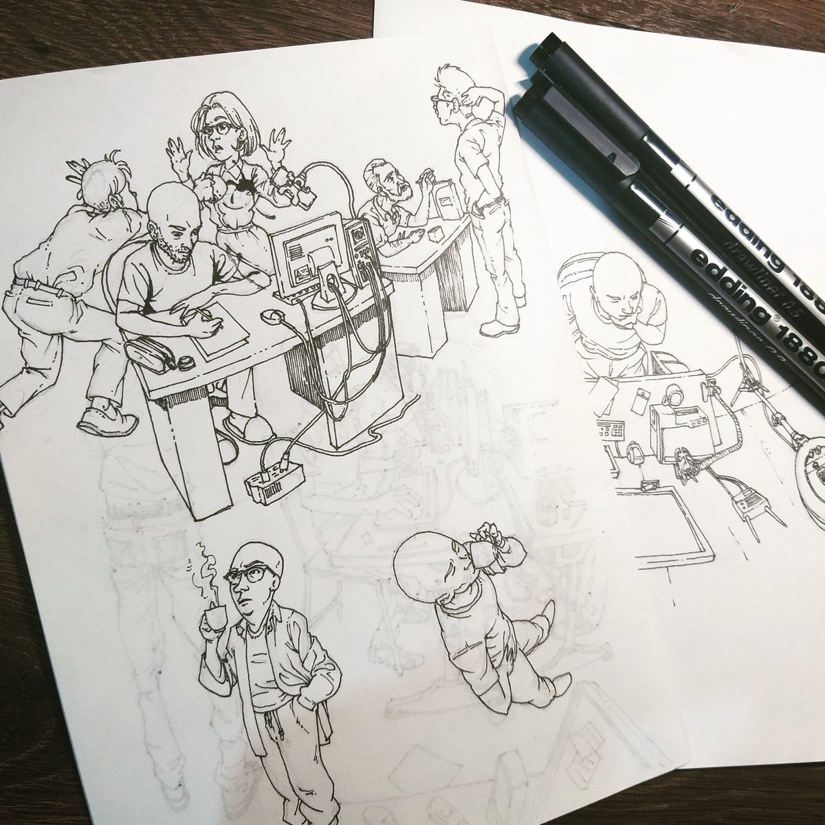 mihaerusan's tweet image. #sketchbook #drawings #art