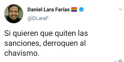 tongorocho's tweet photo. Después dicen que las sanciones no son una forma de extorsión y que no afectan al pueblo sino a Maduro. Y todavía hay idiotas que se lo creen. https://t.co/xKOX6TBIyk