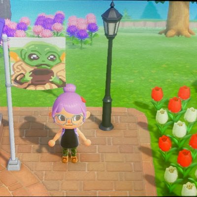 CookieIslaACNH's tweet photo. #AnimalCrossingDesign #NewProfilePic #AnimalCrossingNewHorizions #StarWars #babyyoda https://t.co/OUw39y7LRX