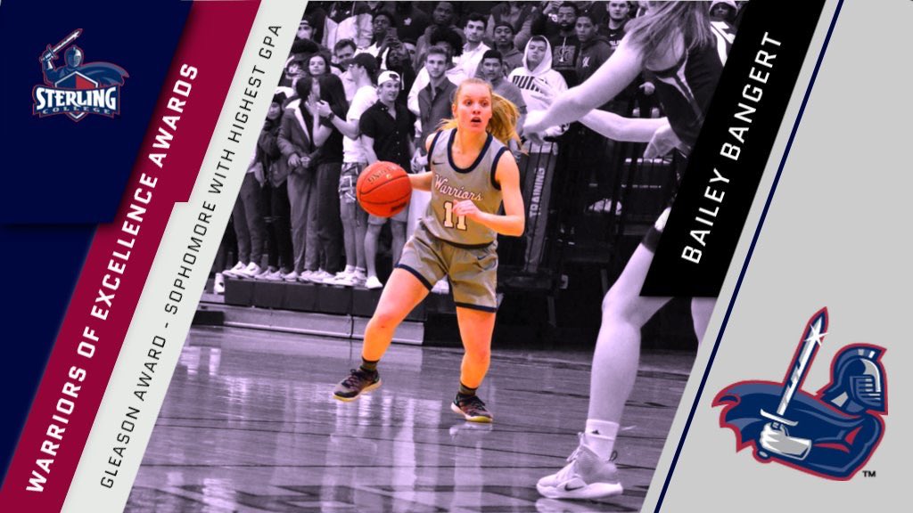 Shoutout to <a href="/Bangert_15/">Bailey Albright</a> for being named the female Gleason Award winner. This award recognizes a sophomore male &amp; female with the highest GPA &amp; is a HUGE honor. Bailey is not only a beast on the court but in the classroom too. #ladywarriorway #morethanbball #swordsup