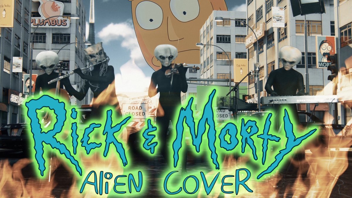 HumanoidOpera's tweet image. We did a musical development of Rick and Morty theme in the style of classical music and inserted the Moonmen theme in the middle like a second theme in sonata form)) Hope you find it interesting and funny! 
youtu.be/JU4q5Ybtf98
@RyanElderMusic @RickandMorty @adultswim